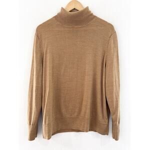 GAP 100% Merino Wool Turtleneck Sweater XXL Long Sleeve Lightweight Sweater